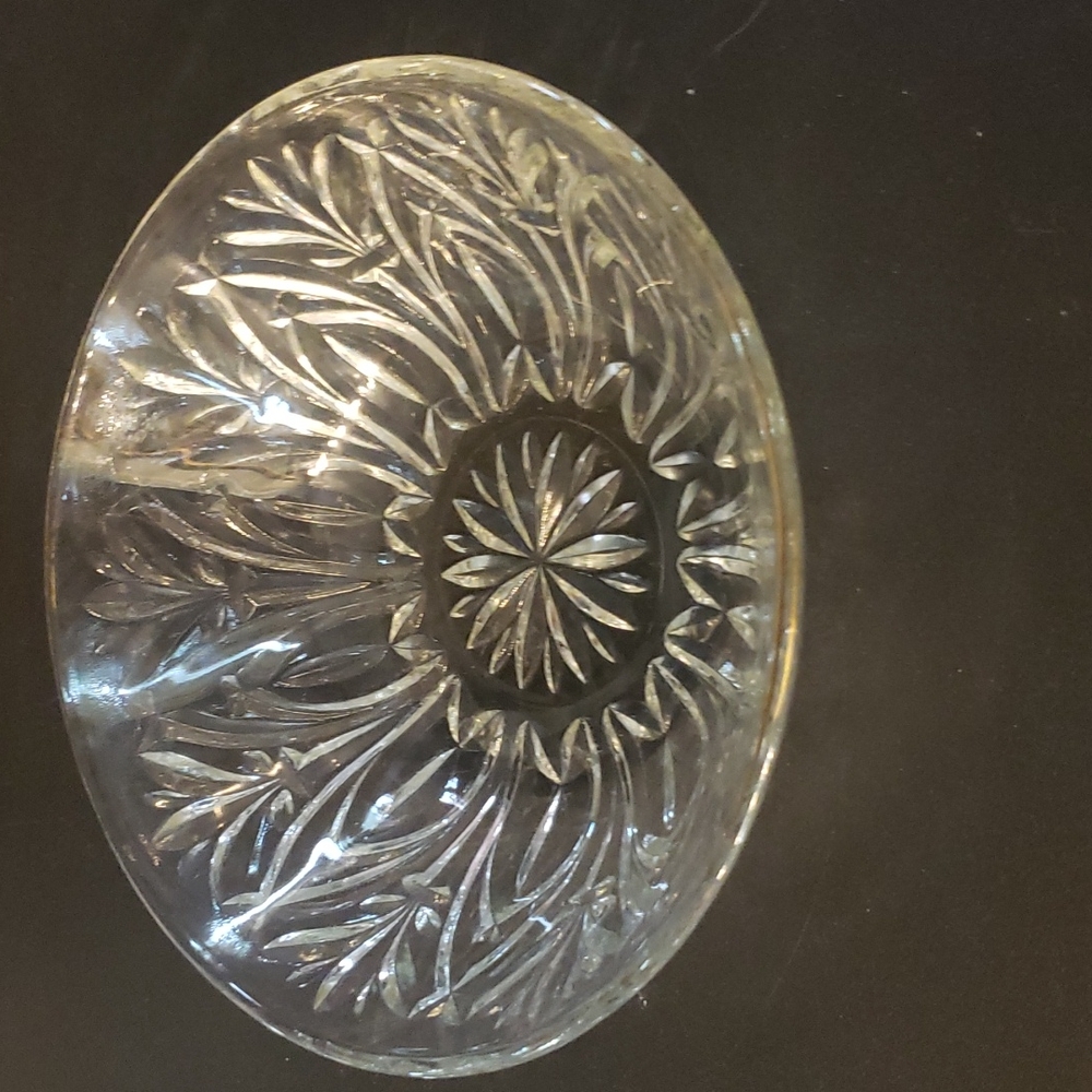 CUT GLASS BOWL